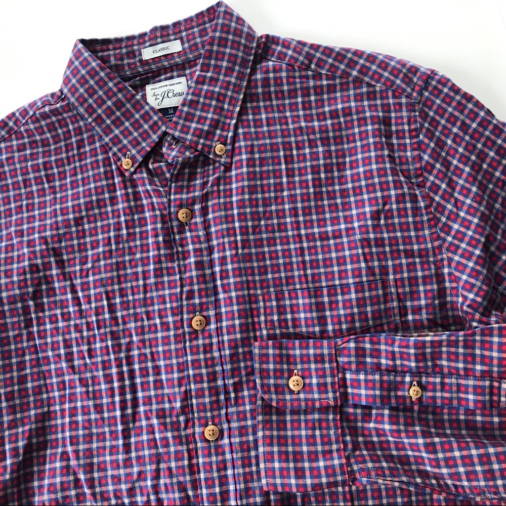 Men’s JCrew Casual Button Down Shirt Medium